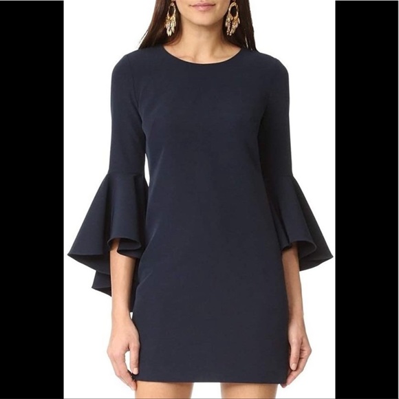 Milly Bell Sleeve Dress - Women's S